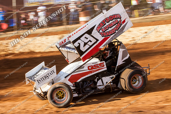 sprintcar 29 q29 ian madsen - 22 - Carrick - 8th Feb 2014-4