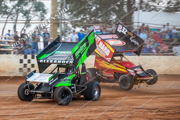 sprintcar 16 t16 adam alexander - 22 - Carrick - 8th Feb 2014-8