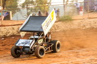 sprintcar 9 t9 chris johns - 22 - Carrick - 8th Feb 2014-2