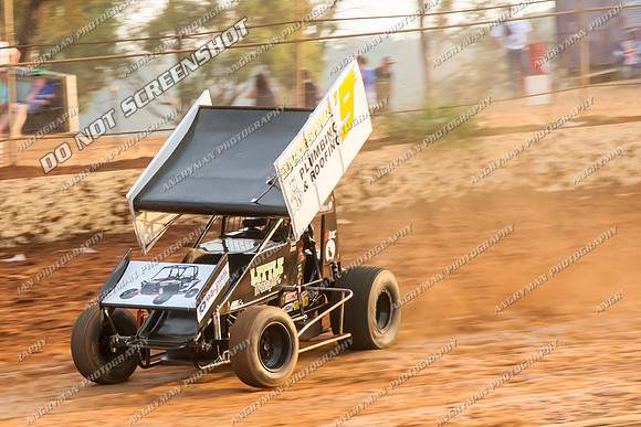 sprintcar 9 t9 chris johns - 22 - Carrick - 8th Feb 2014-2