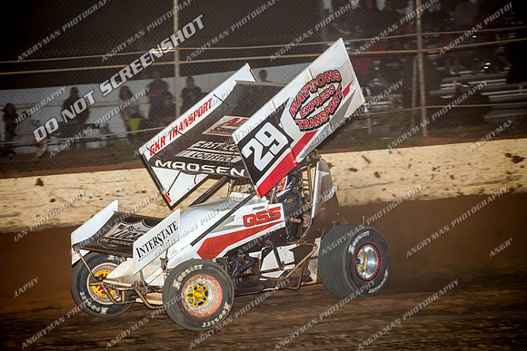 sprintcar 29 q29 ian madsen - 22 - Carrick - 8th Feb 2014-16
