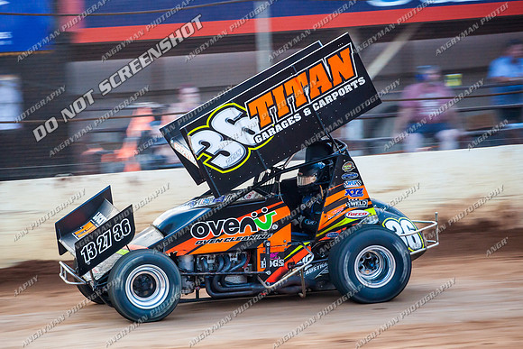 sprintcar 36 q36 jamie bricknell - 22 - Carrick - 8th Feb 2014-9