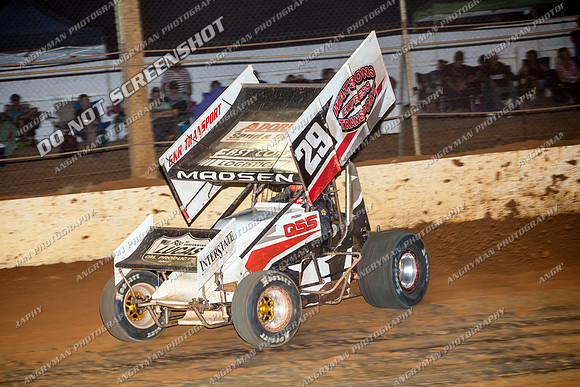 sprintcar 29 q29 ian madsen - 22 - Carrick - 8th Feb 2014-12