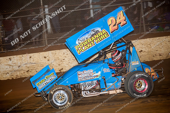 sprintcar 24 t24 shaun robins - 22 - Carrick - 8th Feb 2014-9
