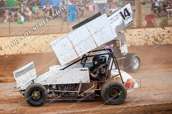 sprintcar 41 t41 damian robins - 22 - Carrick - 8th Feb 2014-6