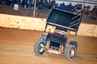 sprintcar 4 t4 gerry hoekstra - 22 - Carrick - 8th Feb 2014-6