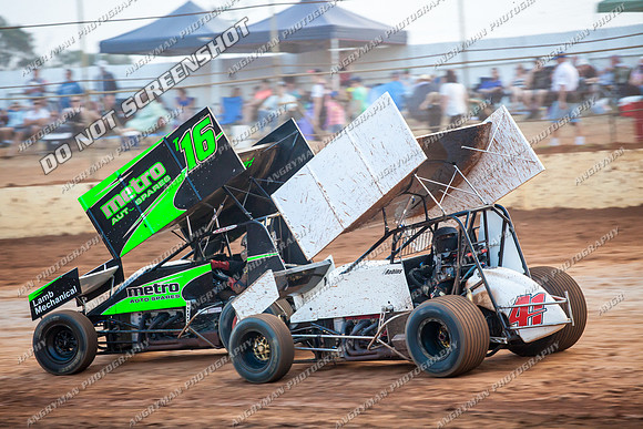 sprintcar 41 t41 damian robins - 22 - Carrick - 8th Feb 2014-10