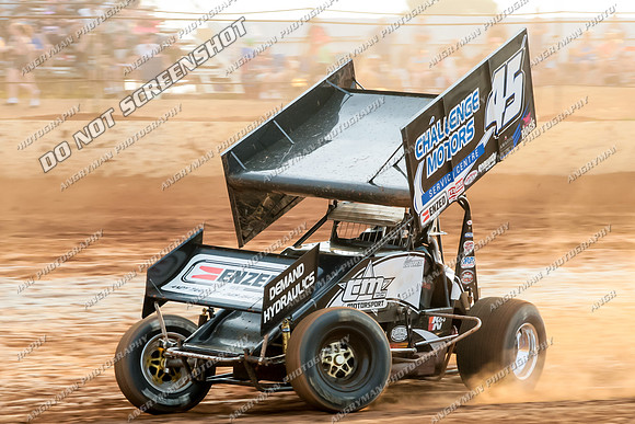 sprintcar 45 t45 kurt luttrell - 22 - Carrick - 8th Feb 2014-7
