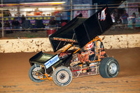 sprintcar 4 t4 gerry hoekstra - 22 - Carrick - 8th Feb 2014-7