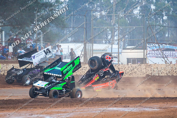sprintcar 6 t6 adrian redpath - 22 - Carrick - 8th Feb 2014-9