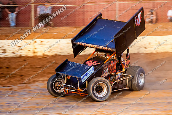 sprintcar 4 t4 gerry hoekstra - 22 - Carrick - 8th Feb 2014-5
