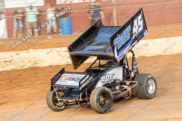 sprintcar 45 t45 kurt luttrell - 22 - Carrick - 8th Feb 2014-4