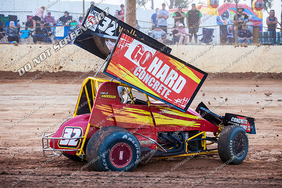 sprintcar 32 t32 nick anderson - 22 - Carrick - 8th Feb 2014-8
