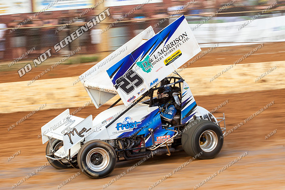 sprintcar 25 t25 anthony frost - 22 - Carrick - 8th Feb 2014-5