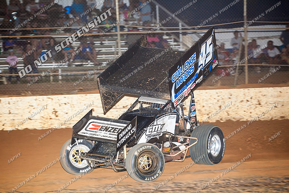 sprintcar 45 t45 kurt luttrell - 22 - Carrick - 8th Feb 2014-12