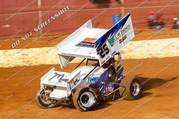 sprintcar 25 t25 anthony frost - 22 - Carrick - 8th Feb 2014-2