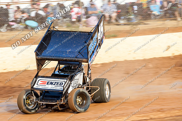 sprintcar 45 t45 kurt luttrell - 22 - Carrick - 8th Feb 2014-2