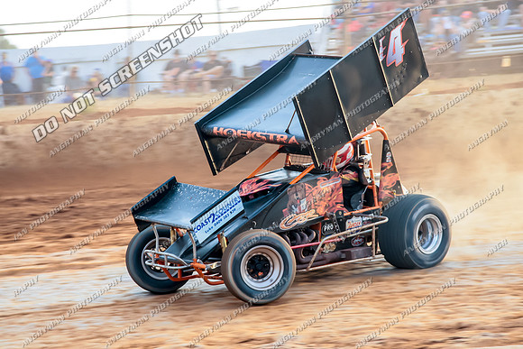 sprintcar 4 t4 gerry hoekstra - 22 - Carrick - 8th Feb 2014-3
