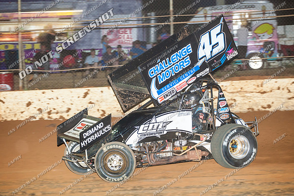 sprintcar 45 t45 kurt luttrell - 22 - Carrick - 8th Feb 2014-11
