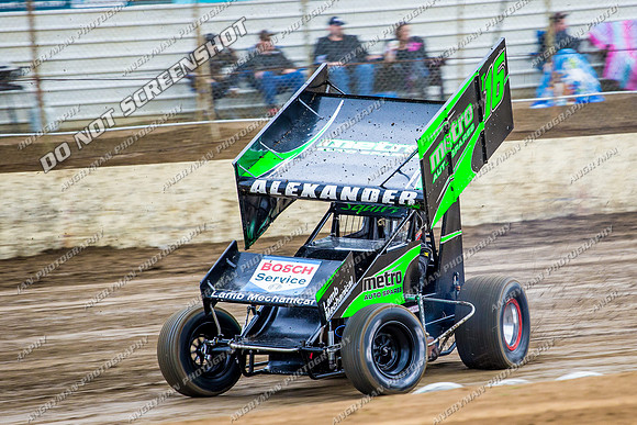 sprintcar 16 t16 adam alexander - 23 - Hobart - 15th Feb 2014
