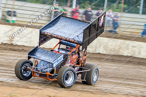 sprintcar 4 t4 gerry hoekstra - 23 - Hobart - 15th Feb 2014-2