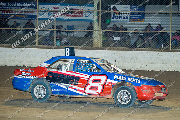 street stock 8 v8 - 27 - Latrobe - 1st March 2013-14