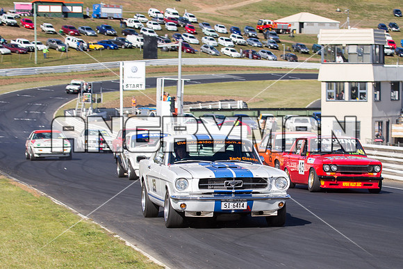 351 Scott Kent Ford Mustang Muscle Car Cup Over 3 Litres - Sunday