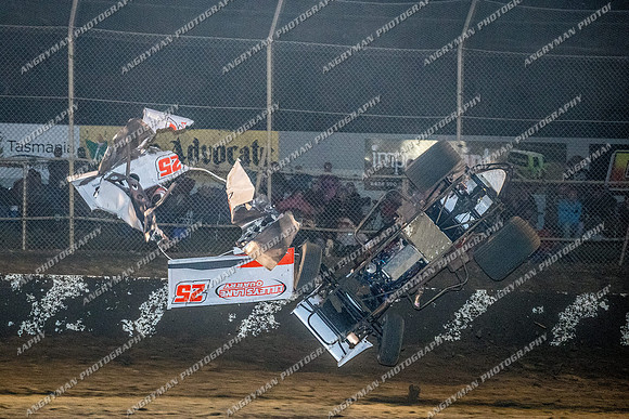 Sprintcar 25 V25 - 19 - Latrobe - 2nd Feb 2018 - WSS_-25