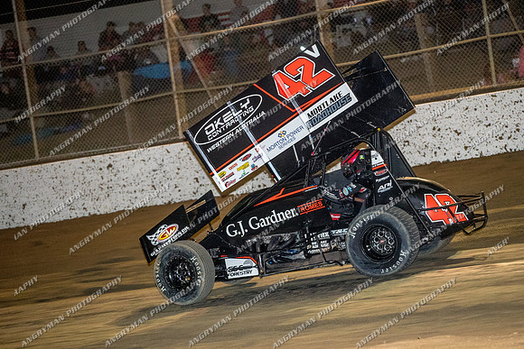 Sprintcar 42 V42 - 19 - Latrobe - 2nd Feb 2018 - WSS_-16