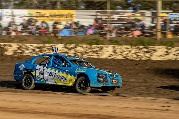 Street Stock 21 T21 - 12 - Latrobe - 15th Jan 2022-15