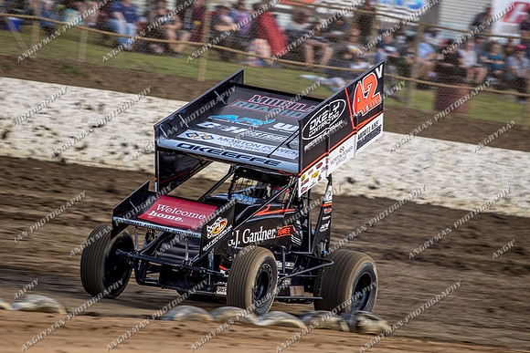 Sprintcar 42 V42 - 19 - Latrobe - 2nd Feb 2018 - WSS_