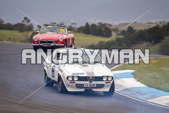614 Geoff Storr Alfa Romeo Alfetta GTV Regularity Marque Sportscars & Invited Group 3 - Saturday-3