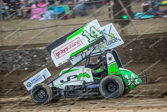 Sprintcar 14 W14 - 19 - Latrobe - 2nd Feb 2018 - WSS_-15