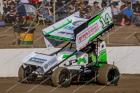 Sprintcar 14 W14 - 19 - Latrobe - 2nd Feb 2018 - WSS_