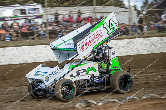 Sprintcar 14 W14 - 19 - Latrobe - 2nd Feb 2018 - WSS_-4
