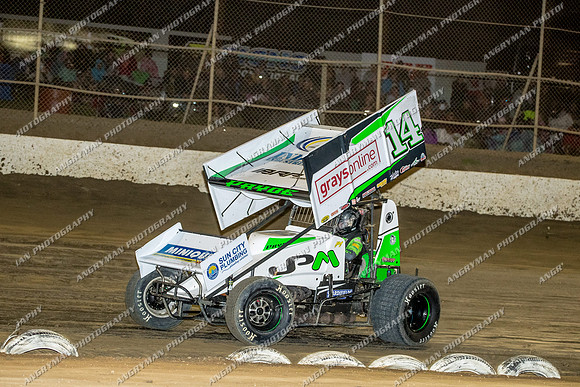 Sprintcar 14 W14 - 20 - Latrobe - Feb 3rd 2018 - WSS-16