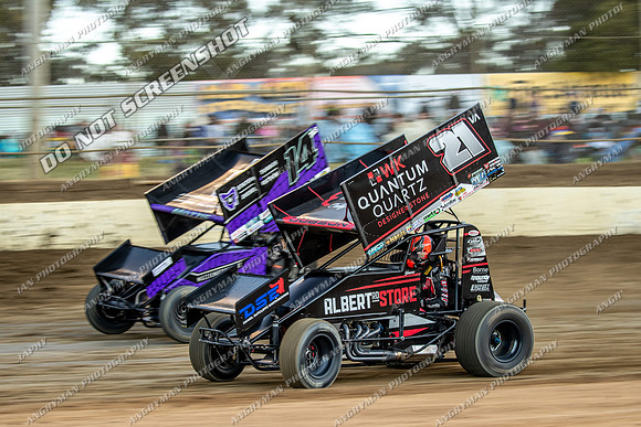 Sprintcar 21 VA21 - 08 - Latrobe - 7th Dec 2019-22