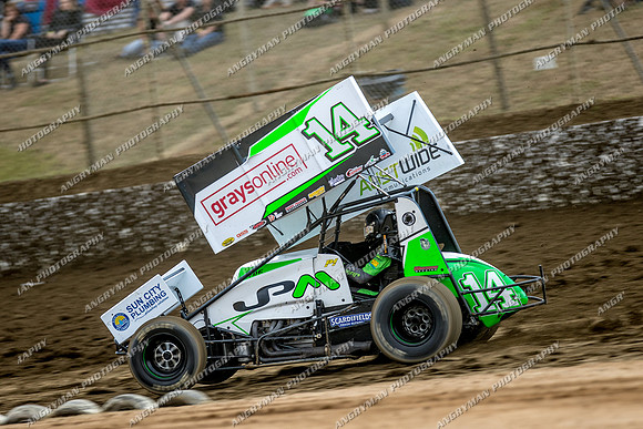 Sprintcar 14 W14 - 19 - Latrobe - 2nd Feb 2018 - WSS_-22