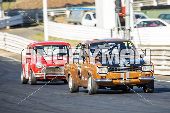72 Steve Rayner Ford Escort MkI Group N Under 3 Litre - Sunday