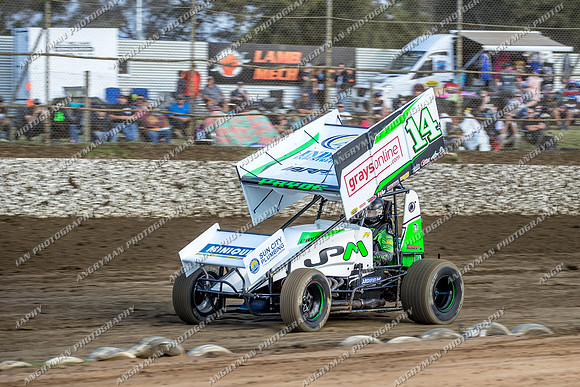 Sprintcar 14 W14 - 19 - Latrobe - 2nd Feb 2018 - WSS_-3