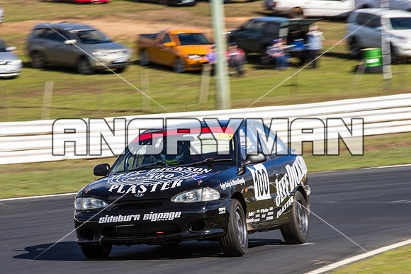 Hyundai 100 Jeff Dickson             Hyundai Excel - Super Series Rnd 4 - 3rd August 2014-7
