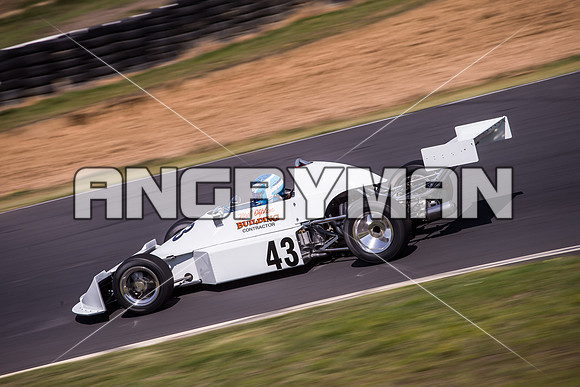 43 Noel Clark - Elfin 700 AF2 1976 - Formula Libre & Invited Racing - Saturday-6