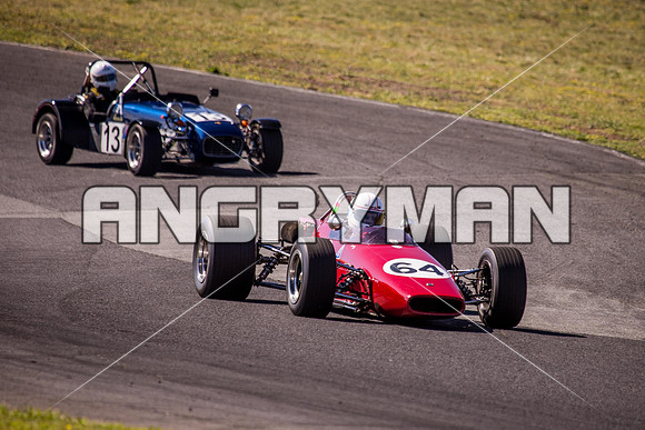 64 Paul Hamilton - Elfin 600 - Formula Libre & Invited Racing - Sunday-3