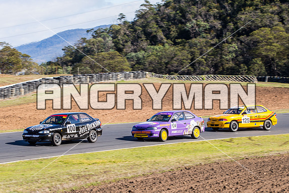 Hyundai 100 Jeff Dickson             Hyundai Excel - Super Series Rnd 4 - 3rd August 2014-6