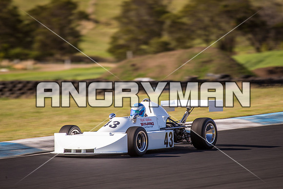 43 Noel Clark - Elfin 700 AF2 1976 - Formula Libre & Invited Racing - Sunday-4