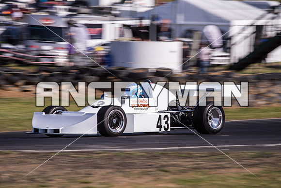 43 Noel Clark - Elfin 700 AF2 1976 - Formula Libre & Invited Racing - Sunday-9