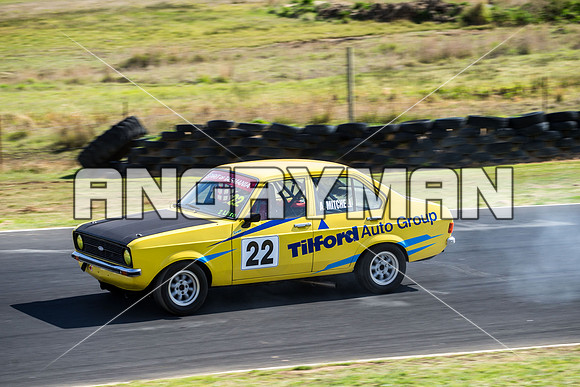 22 Andrew Mitchell - Ford Escort - Muscle Car Cup Under Two Litres - Saturday