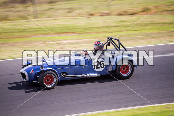 126 James Curran - Elfin 623 - Formula Libre & Invited Racing - Saturday