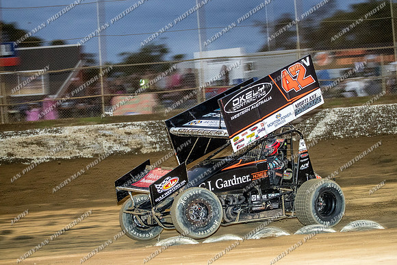 Sprintcar 42 V42 - 19 - Latrobe - 2nd Feb 2018 - WSS_-12