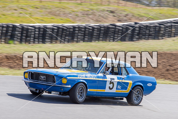 5 John Talbot Mustang Group N Over 3 Litre - Friday Practice-3